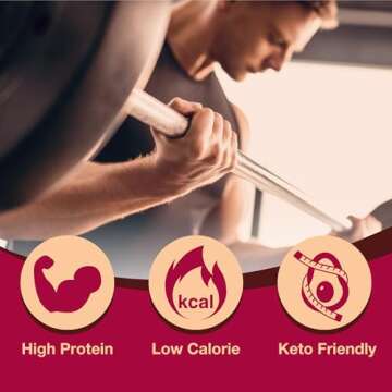 ProtiDIET High Protein Chicken Noodle Soup, 15g Protein Fat free, Sugar free Quick and Easy to Prepare, Meal Replacement Protein Powder Soup Mix with Nutritious Vitamins - 7 Soup Mix Pouches Per Box