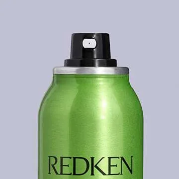 Redken Quick Tease 15 Backcombing Finishing Spray, For All Hair Types, Enhances Texture & Volume, Maximum Control, 5.3 Oz (Packaging may vary)