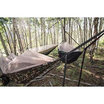 Grand Trunk Skeeter Beeter Pro Mosquito Hammock: Portable Bug Prevention Hammock with Carabiners and Hanging Kit - Perfect for Outdoor Adventures, Backpacking, and Camping Trips
