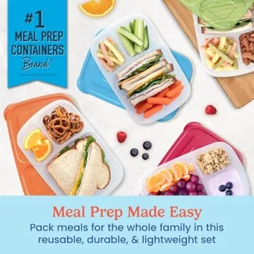 Durable Bentgo Easyboxes for Kids Lunches - BPA Free