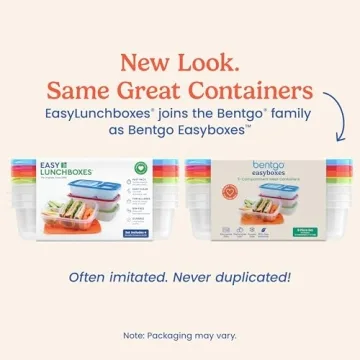 Durable Bentgo Easyboxes for Kids Lunches - BPA Free