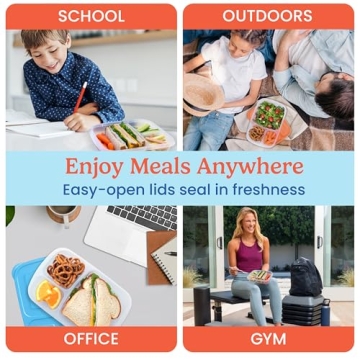 Durable Bentgo Easyboxes for Kids Lunches - BPA Free