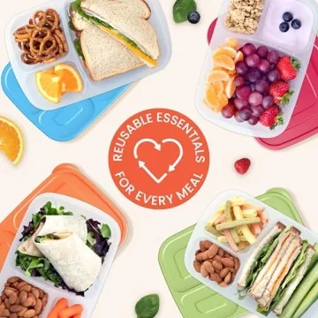 Durable Bentgo Easyboxes for Kids Lunches - BPA Free