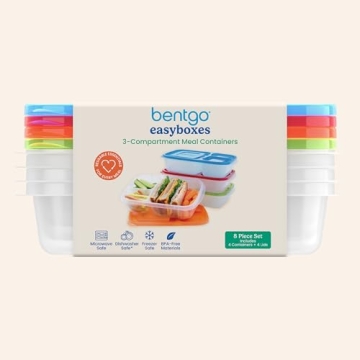 Durable Bentgo Easyboxes for Kids Lunches - BPA Free