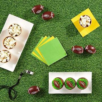 Sparkle and Bash 3 Pack Green Grass Plastic Tablecloths (54 x 108 in) for Golf Party or Hole in One ...