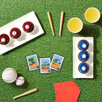 Sparkle and Bash 3 Pack Green Grass Plastic Tablecloths (54 x 108 in) for Golf Party or Hole in One Birthday Table Covers & Decorations - Plastic Tablecloth - Table Cover