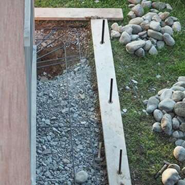 NHZ Heavy Duty 15” Ground Rebar Stakes for Outdoor Stability