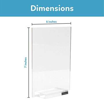 TUR Walnut Wood Sign Holders - Elegant Displays for Weddings and Events