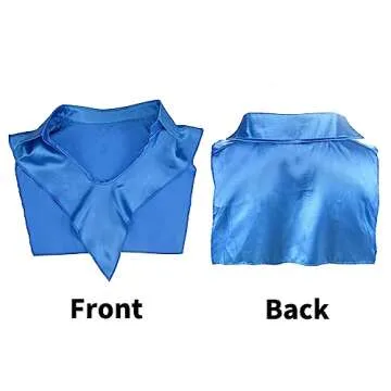 ZOKJFDK Fred Orange Square Neck Scarf & Wig for Cosplay