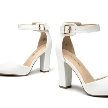 DREAM PAIRS Women's Stylish Chunky Heels for All Occasions