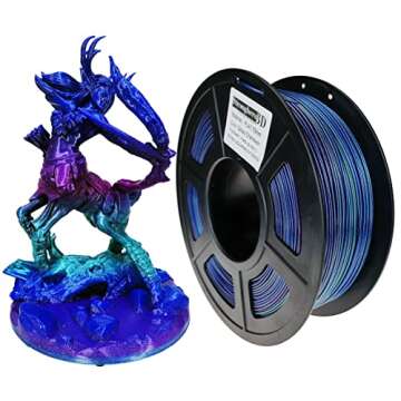 Stronghero3D PLA Vertigo Galaxy Multicolor 1.75mm Filament