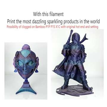 Stronghero3D PLA Vertigo Galaxy Multicolor 1.75mm Filament