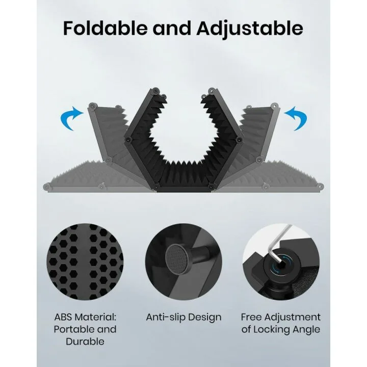 Moukey Mic Isolation Shield