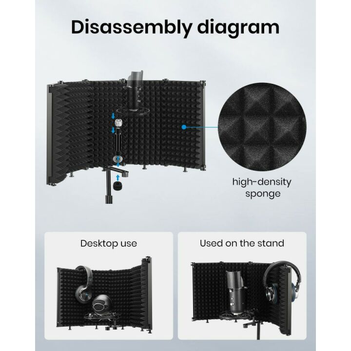 Moukey Mic Isolation Shield