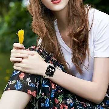 STG Sport Band Compatible with Apple Watch 38mm 40mm 41mm 42mm 44mm 45mm, Soft Silicone Slim Thin Narrow Replacement Strap Compatible for iWatch SE Series 7/6/5/4/3/2/1 (Starlight, 38mm/40mm/41mm)