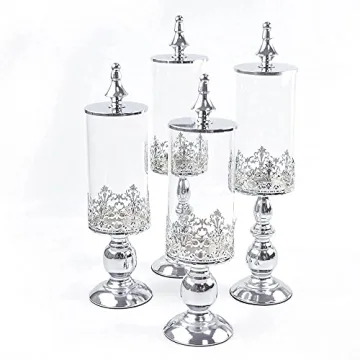 Elegant 11 PCS Silver Cake Stand Set for Every Occasion