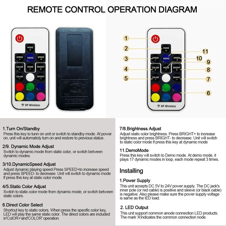 Vinyl Guitar Wall Clock with LED Illusion - 12 Inch