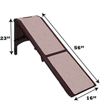 Pet Gear Free Standing Pet Ramp for Cats and Dogs, No Assembly Required, Easy Fold for Storage or Travel, Portable, Available in 6 Models