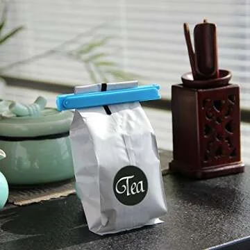 ANPHSIN Set of 38 Plastic Chip Clips Bag Sealing Clips for Food and Snack Storage (2.3 in, 3.6 in, 5 in, 6.3 in)