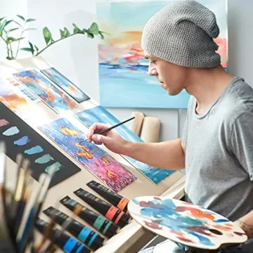 ARTEZA Canvas Boards for All Painting Styles, 28 Panels