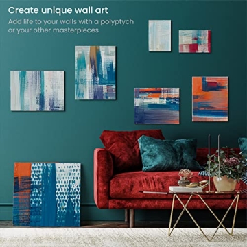 ARTEZA Canvas Boards for All Painting Styles, 28 Panels