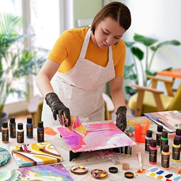 ARTEZA Canvas Boards for All Painting Styles, 28 Panels