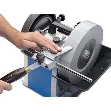 Straight or Curved Edge Sharpener Tormek SVS-50. The Multi-Jig For Sharpening Skew Chisels, Gouges, Beading Tools, and More. Sharpens Curved or Straight Blade Edges.