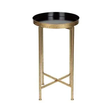Kate and Laurel Celia Foldable Tray Accent Table