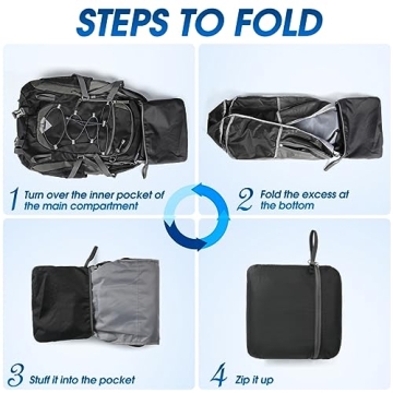 Lightweight 40L Hiking Backpack - Waterproof & Foldable