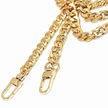 Model Worker DIY Iron Flat Chain Strap for Handbags