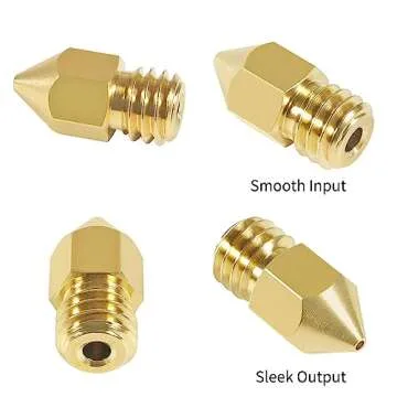 Aokin MK8 Nozzles with Cleaning Needles for 3D Printers