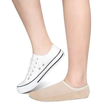 Henwarry Women's Thick Cushion Ankle Socks - Comfortable & Stylish