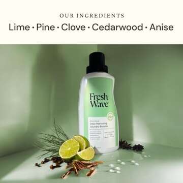 Fresh Wave Odor Removing Laundry Booster, 24 fl. Oz., Pack of 2 - Laundry Scent Booster, Safer Odor ...