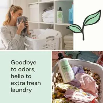 Fresh Wave Laundry Booster - Natural Odor Eliminator for Fabrics