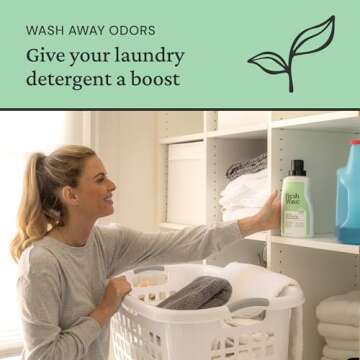 Fresh Wave Laundry Booster - Natural Odor Eliminator for Fabrics