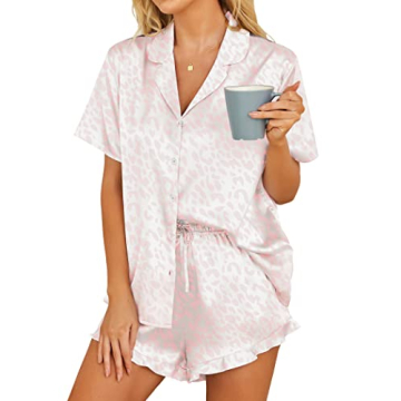 HOTOUCH Women Silk Satin Pajama Set - Soft & Stylish