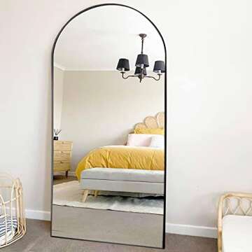 NeuType Arched Full Length Mirror - Elegant & Functional Decor
