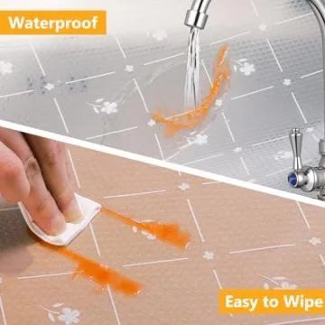 Premium INNOLITES Kitchen Drawer Shelf Liner Waterproof Non-Slip