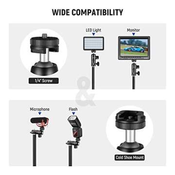 NEEWER Light Stand Mount Adapter for Versatile Photography