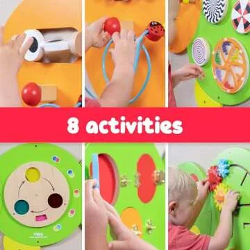 Caterpillar Activity Wall Panels for Toddlers | 8 Fun Activities