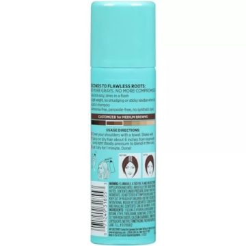 L'Oreal Paris Magic Root Cover Up Gray Concealer Spray Medium Brown