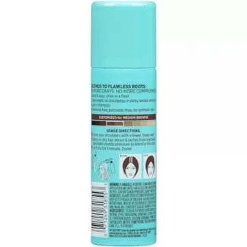 L'Oreal Paris Magic Root Cover Up Gray Concealer Spray Medium Brown