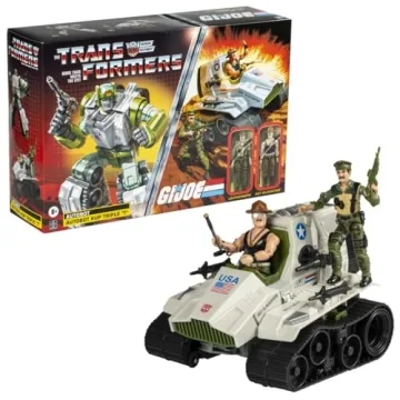 G.I. Joe x Transformers Autobot Kup Action Figure Set with SGT Slaughter & Leatherneck