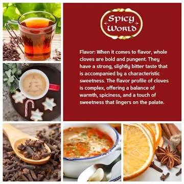 Premium Whole Cloves 14 Oz - Aromatic & Versatile for Cooking