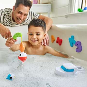 Munchkin Deep Sea Fishin Bath Toy for Toddler Play
