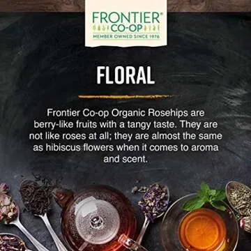 Organic Rosehips for Tea, Cooking & Skincare - 1 lb