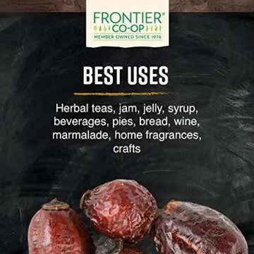 Organic Rosehips for Tea, Cooking & Skincare - 1 lb