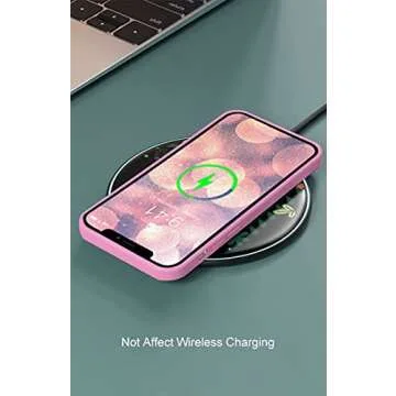 Spogie Compatible for iPhone 12 Pro Max Case [Pure Color Series], Soft Light and Thin, TPU Material, 6.7” - Parent (iPhone 12 Pro Max, Pink)