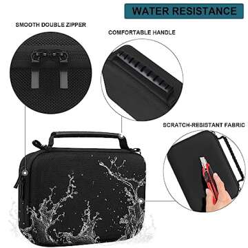 Supmay Hard Travel Case for Sony ZV-1F / ZV-1 / ZV-1 II Digital Camera, Protective Cases Bag Fits Vl...