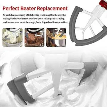 FThinkup Flex Edge Beater for KitchenAid Mixers
